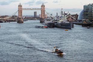 Temže, Tower Bridge, Imperial War Museum (HMS Belfast)